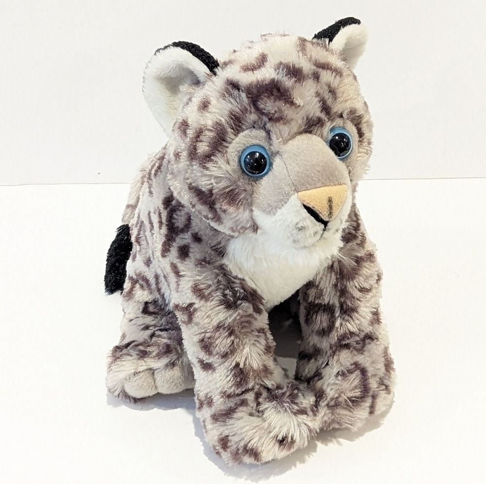 Wild Republic Snow Leopard Plush 11”